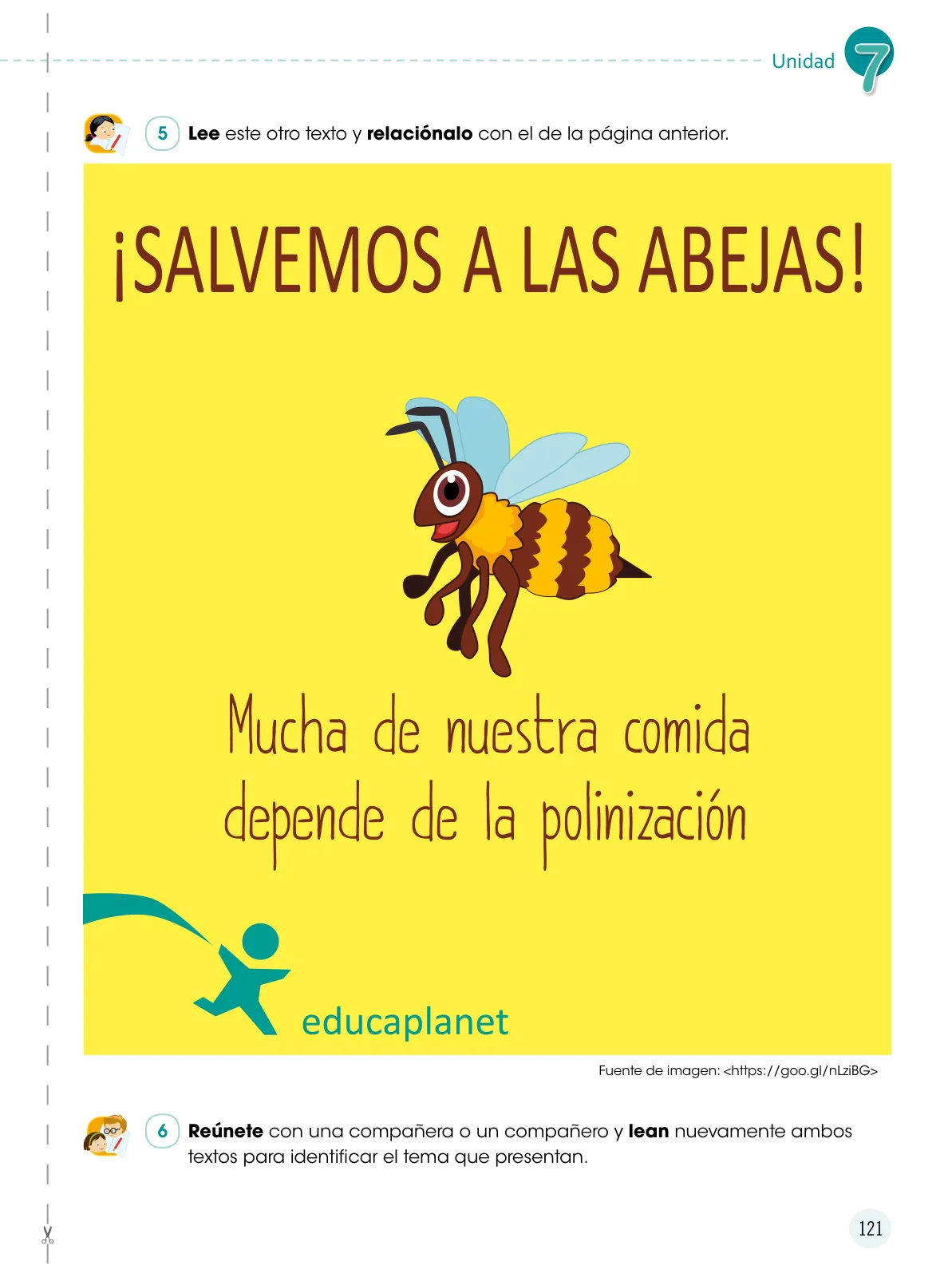 Página 122 de Comunicación 6 : cuaderno de trabajo para sexto grado de Educación Primaria 2019 · 2019