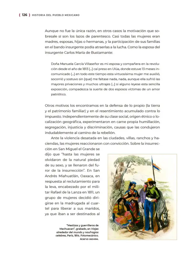 Página 127 de Historia del pueblo mexicano. Libro de Educación Secundaria Grado 1° Ciclo Escolar 2025 - 2026