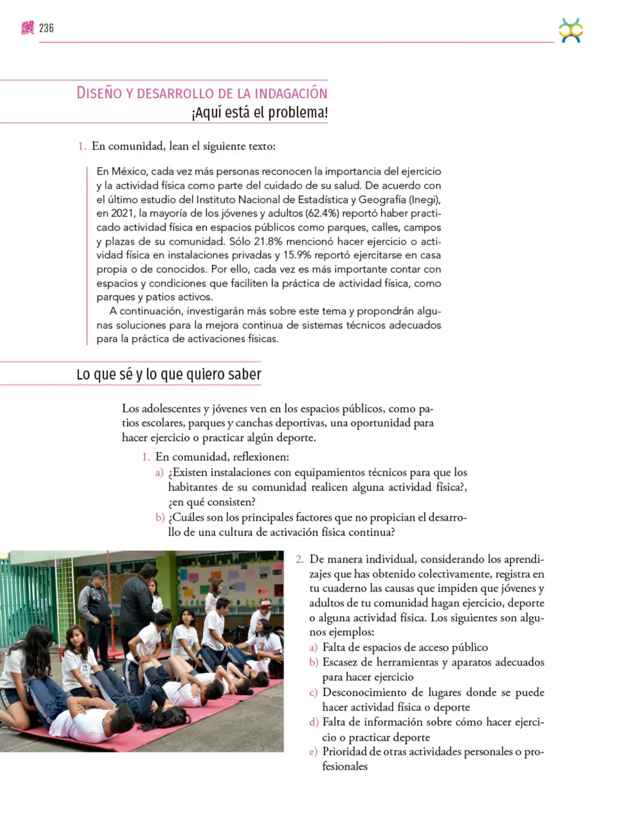 Miniatura página 237 de Colección Ximhai. Nuestro libro de proyectos.   Libro de Educación Secundaria Grado 1°  Ciclo Escolar 2025 - 2026