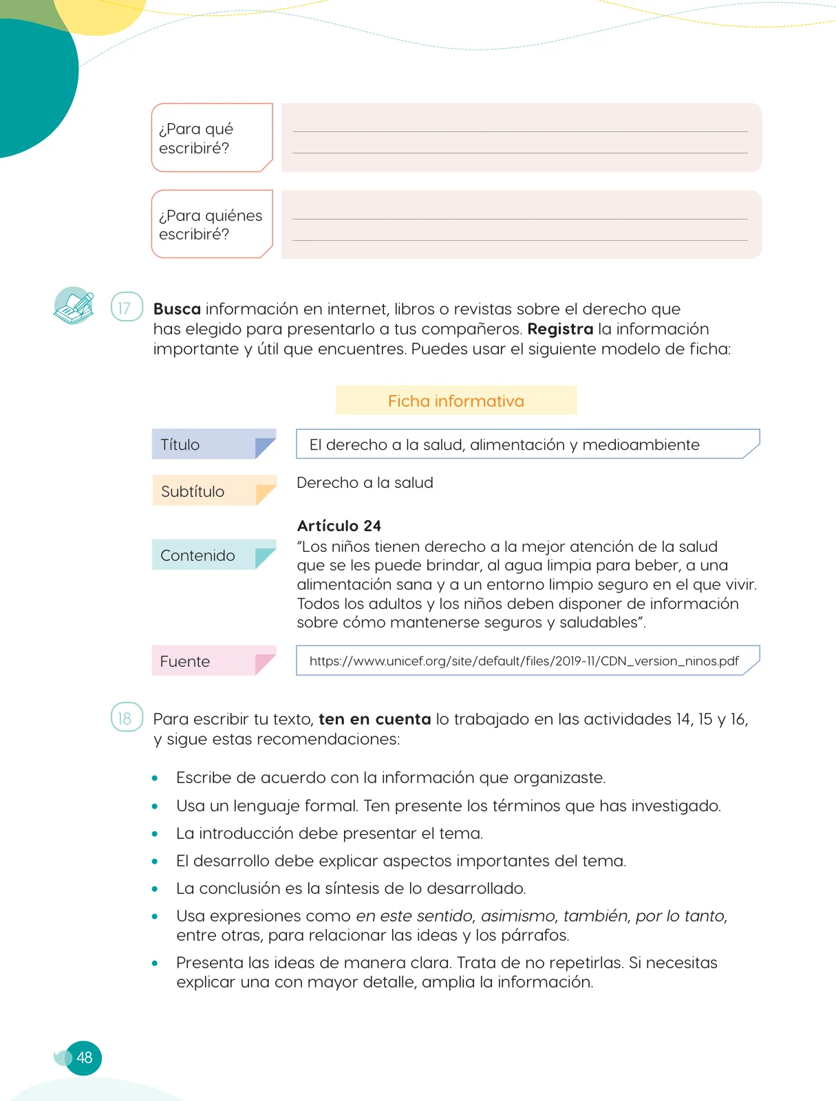 Miniatura página 50 de Cuadernillo de Comunicación 5, quinto grado de Primaria · 2023