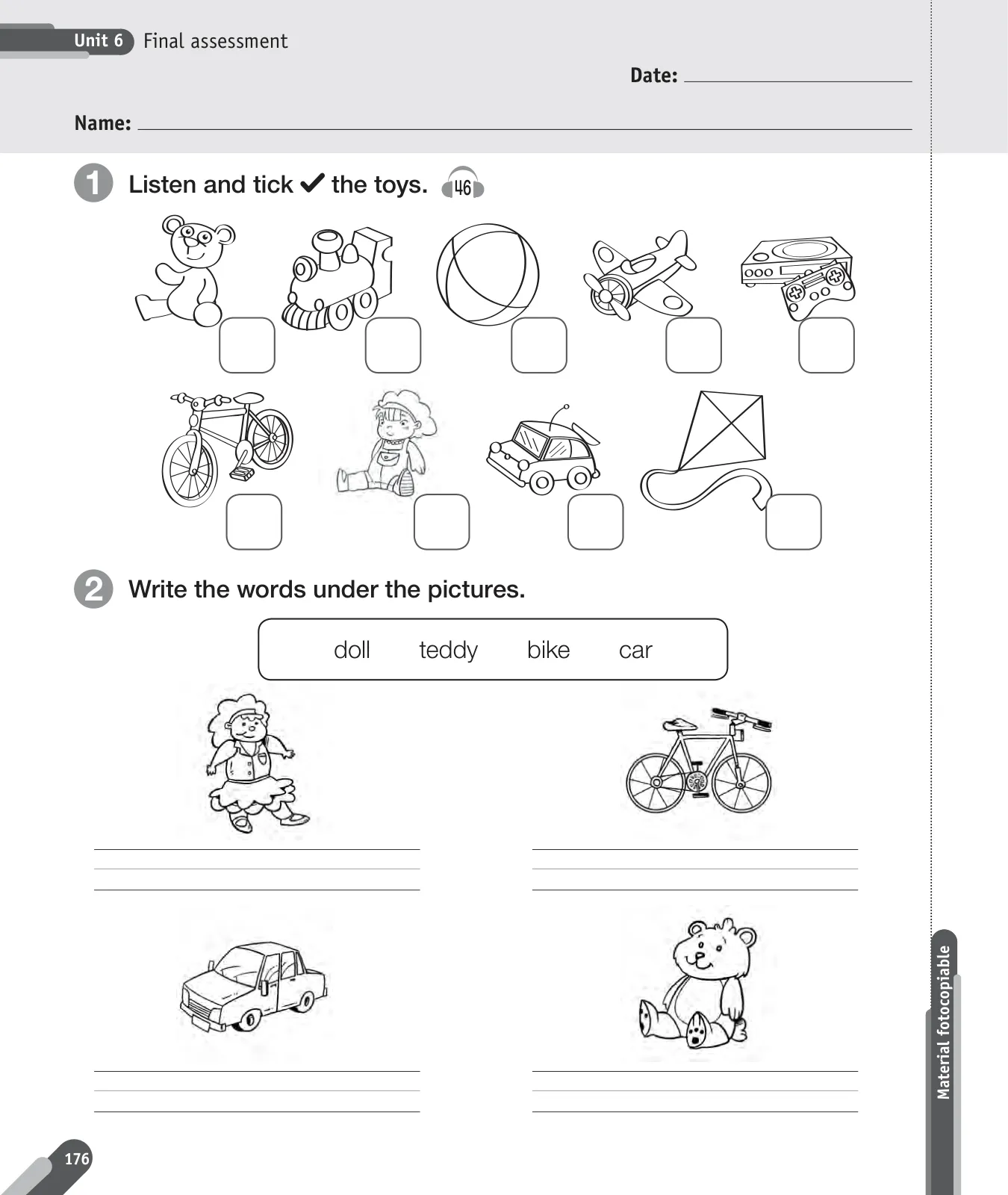 Miniatura página 60 de Inglés – Primero Básico | Student’s Book MINEDUC – Descargar PDF · 2024