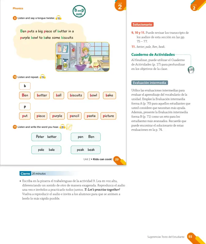 Página 57 de Inglés – Quinto Básico | Texto del Estudiante MINEDUC – Descargar PDF · 2024
