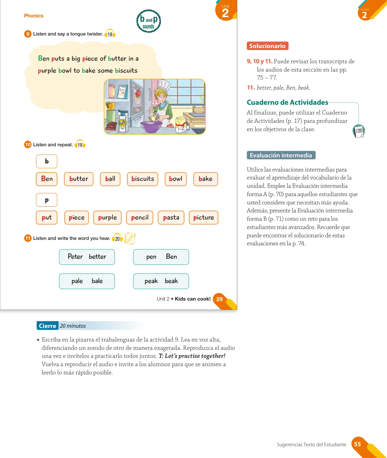 Miniatura página 57 de Inglés – Quinto Básico | Texto del Estudiante MINEDUC – Descargar PDF · 2024