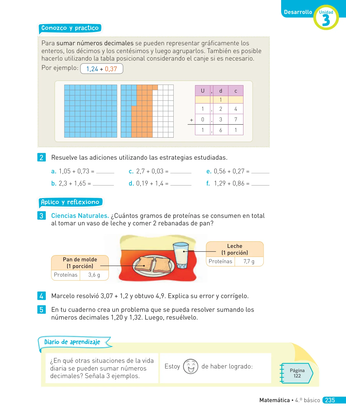 Miniatura página 100 de Matemática – Cuarto Básico | Texto del Estudiante MINEDUC – Descargar PDF · 2024