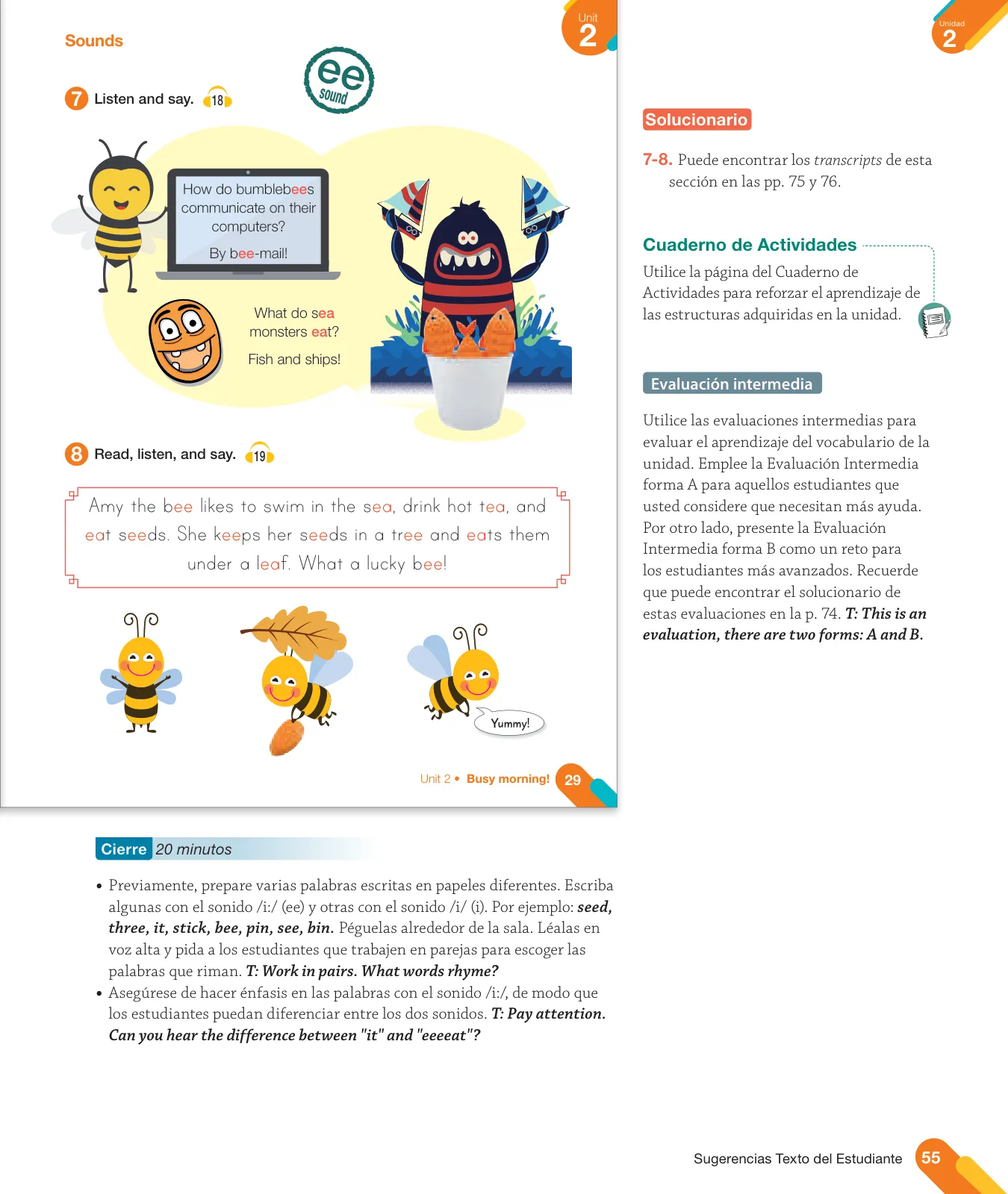 Miniatura página 57 de Inglés – Tercero Básico | Texto del Estudiante MINEDUC – Descargar PDF · 2024
