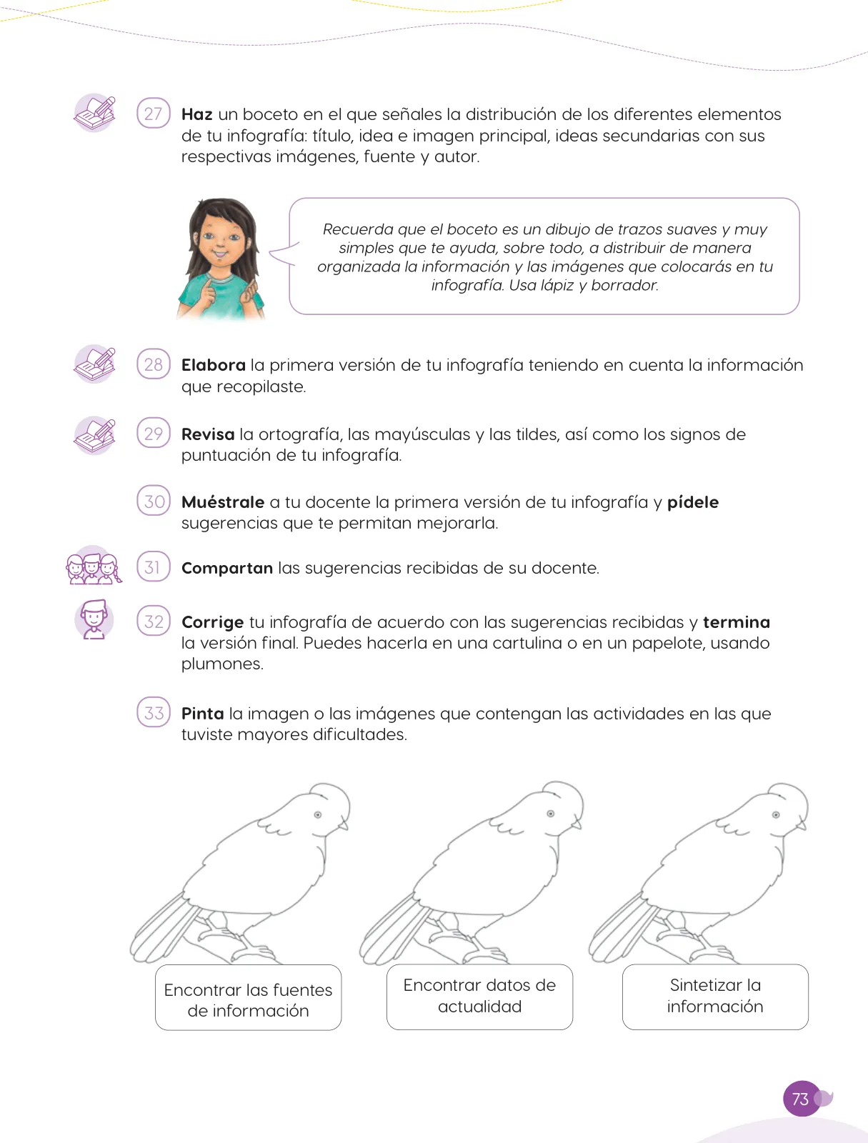 Miniatura página 75 de Cuadernillo de Comunicación 5, quinto grado de Primaria · 2023