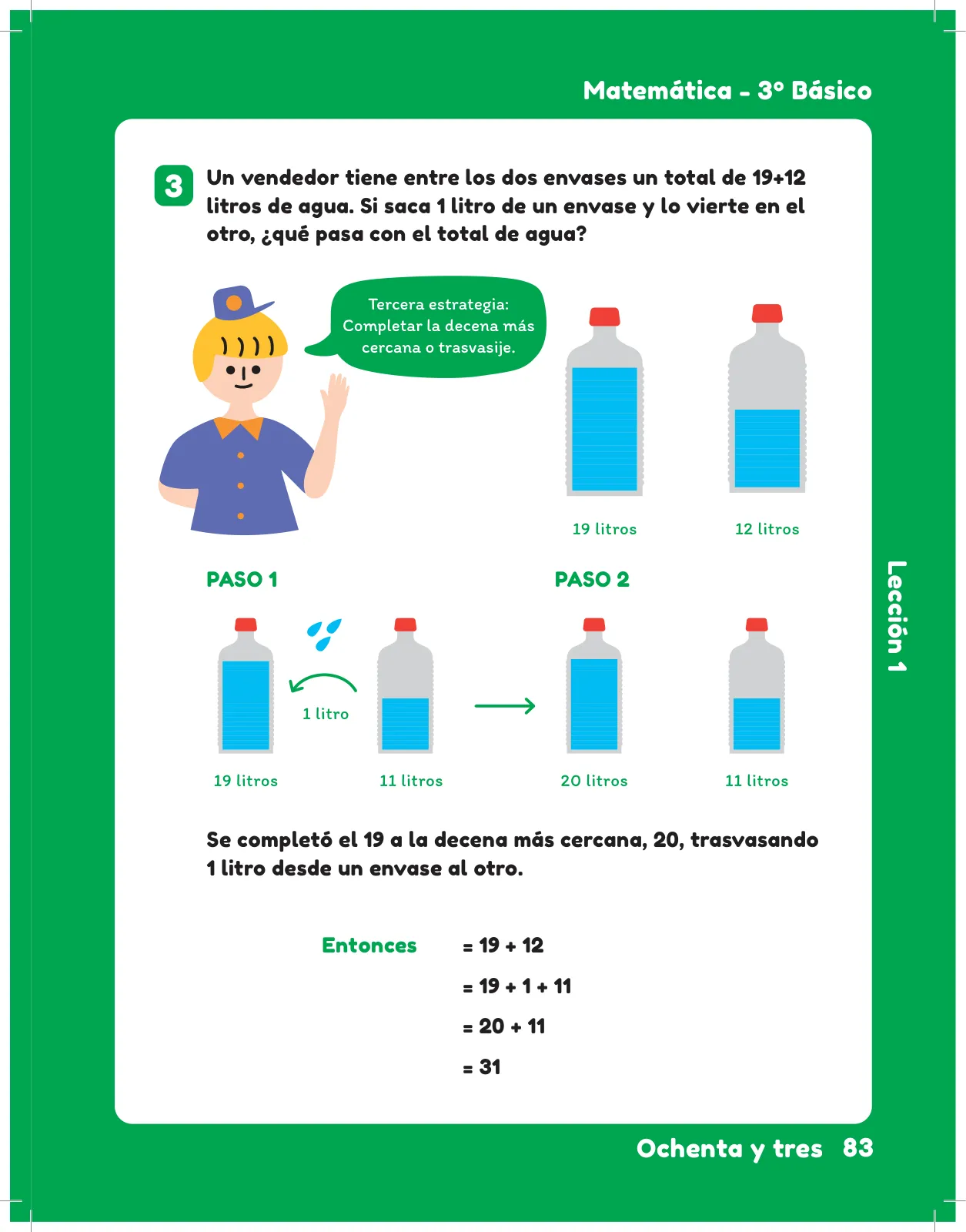 Página 85 de Sumo Primero – Tercero Básico | Texto del Estudiante MINEDUC – Descargar PDF · 2024