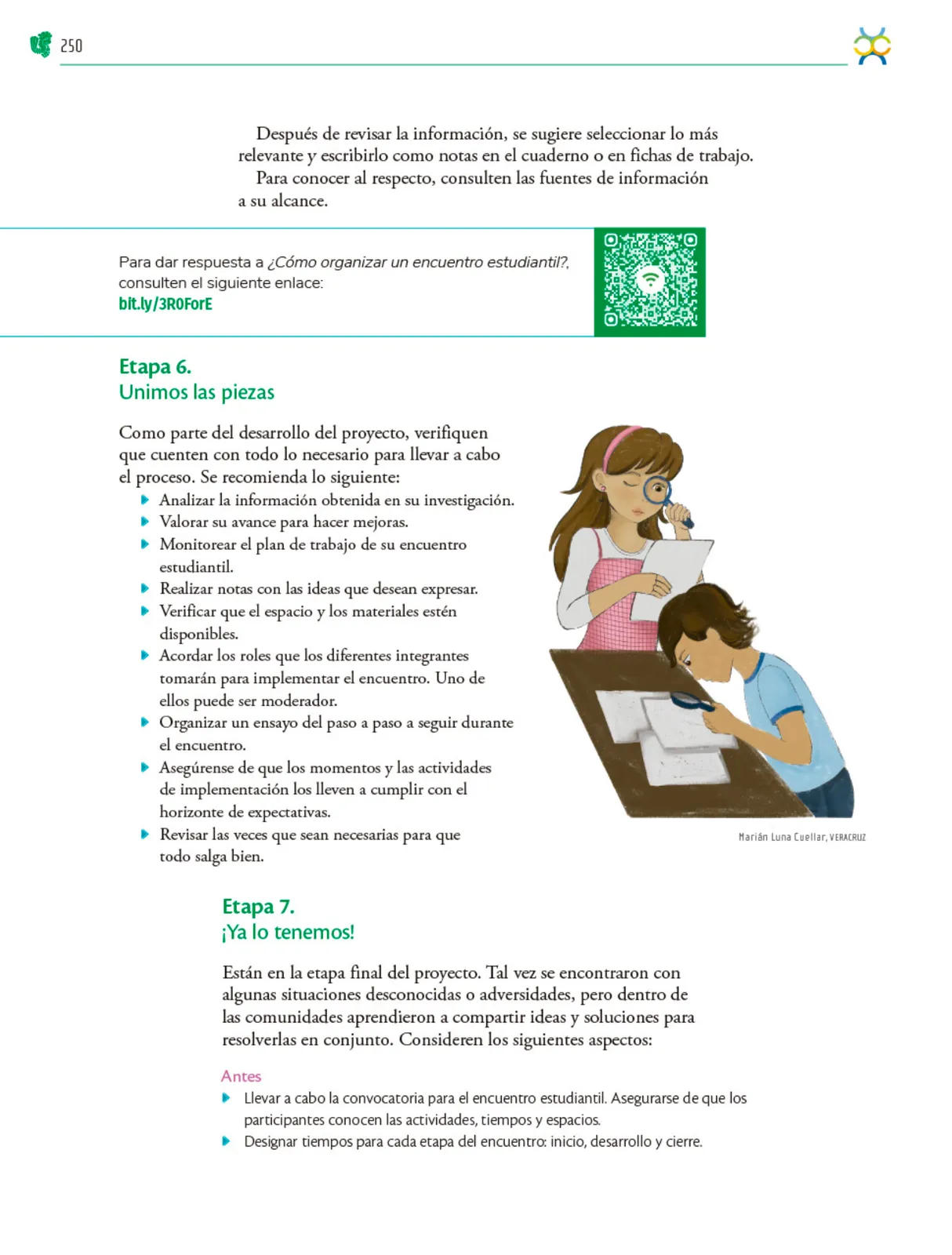 Página 251 de Colección Ximhai. Nuestro libro de Proyectos. Tomo II. Libro de Educación Telesecundaria Grado 1° Ciclo Escolar 2025 - 2026