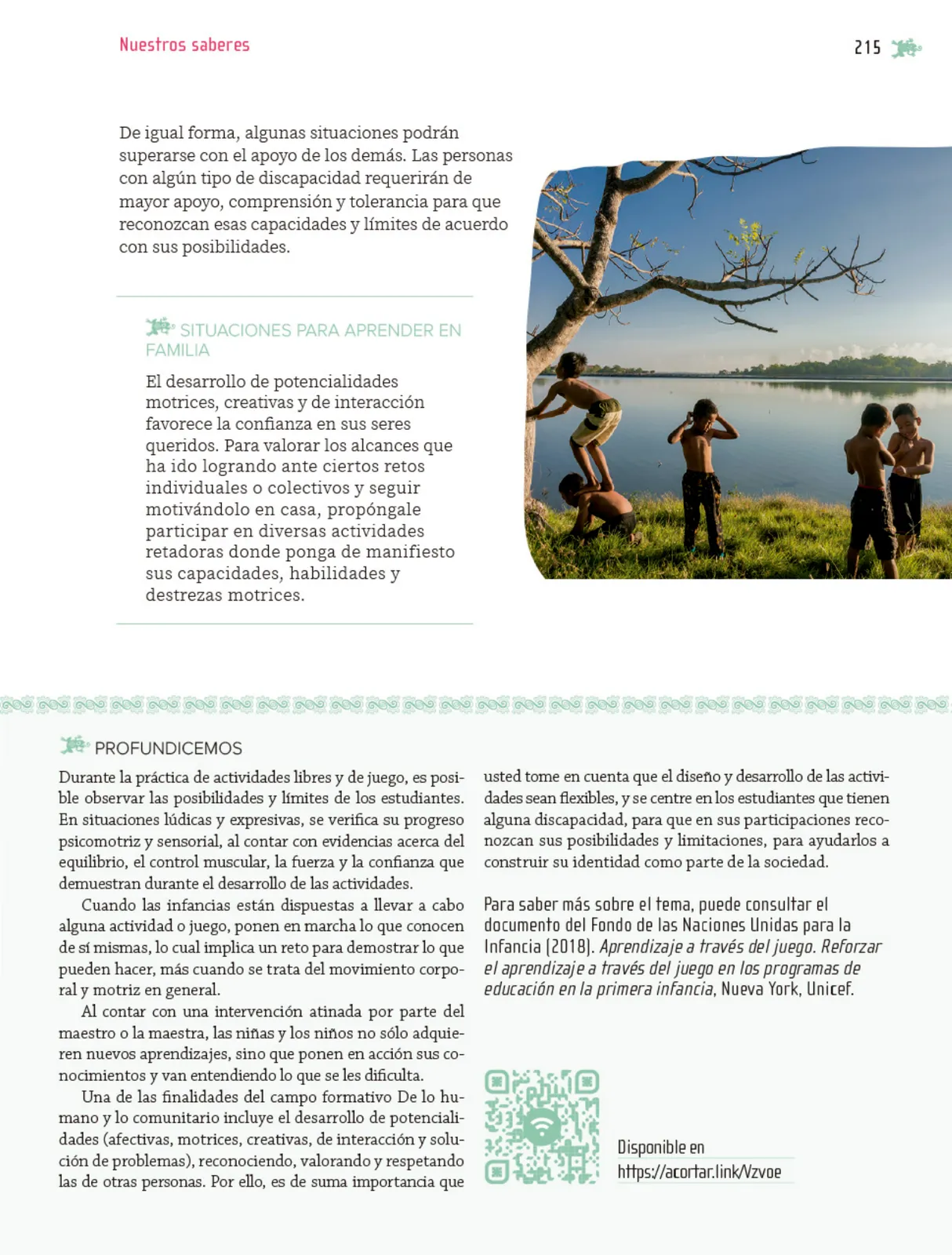 Página 216 de Nuestros saberes: Libro para alumnos, maestros y familia. Libro de Educación Primaria Grado 5° Ciclo Escolar 2025 - 2026