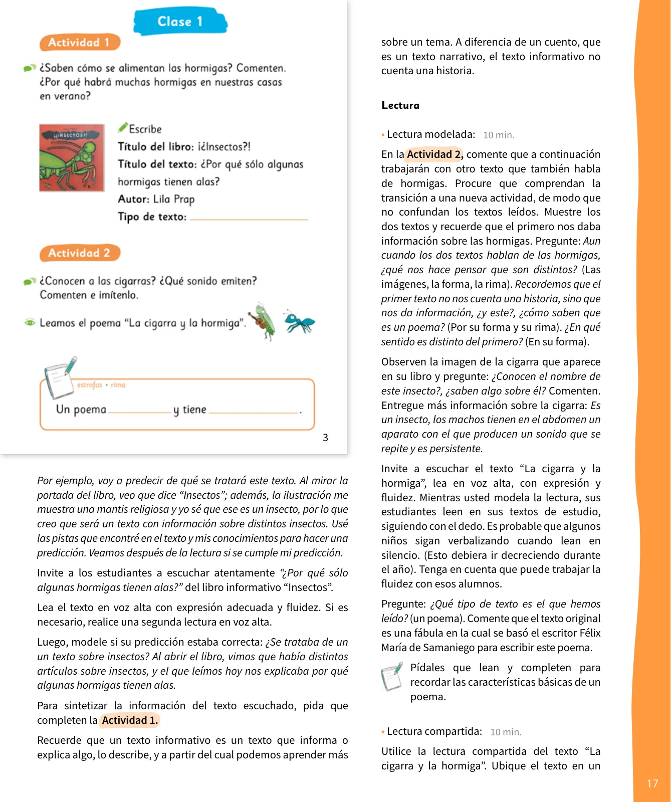 Página 18 de Lenguaje y Comunicación – Segundo Básico – Texto del Estudiante MINEDUC – Descargar PDF · 2024