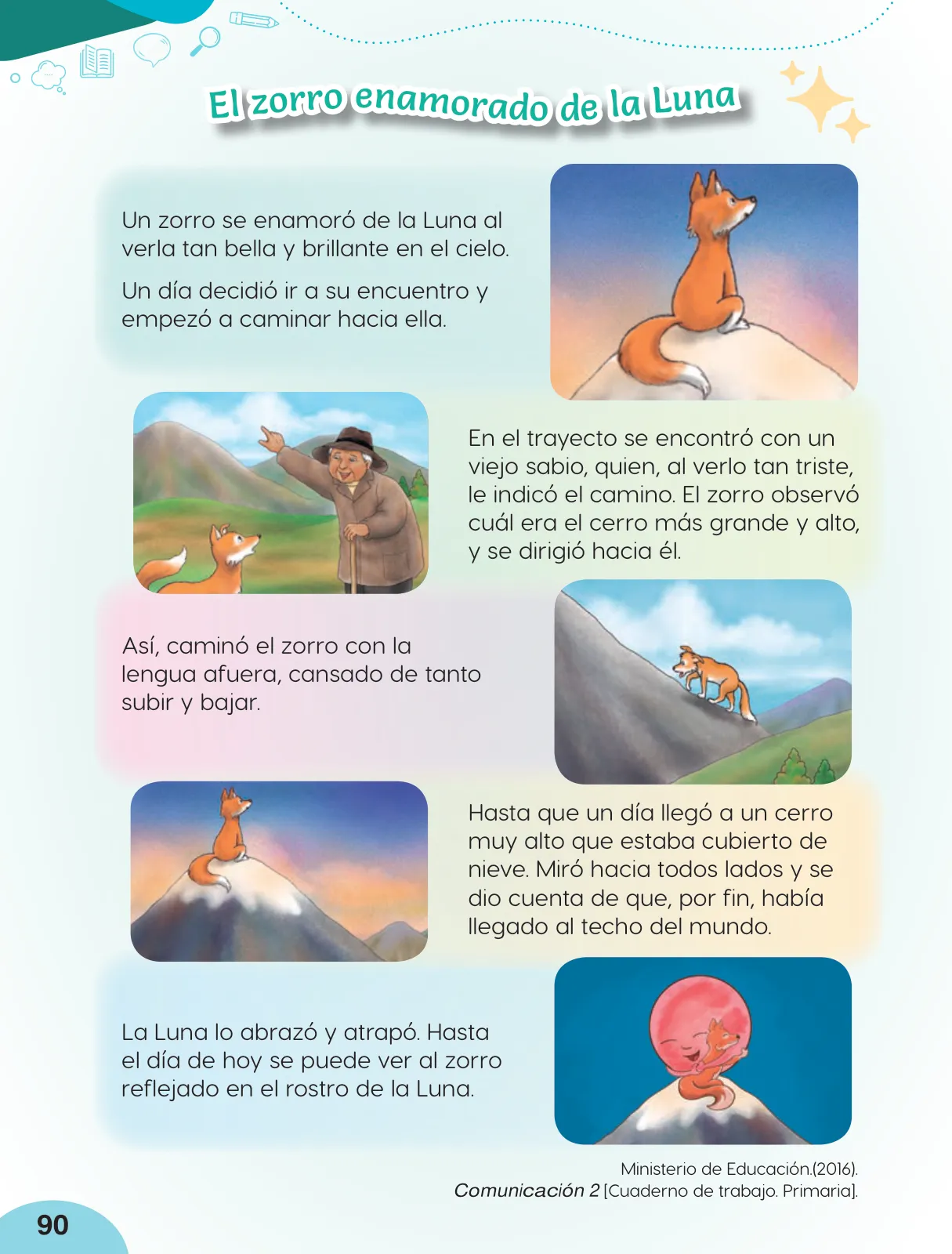 Página 92 de Cuadernillo de Comunicación 2, segundo grado de Primaria · 2023