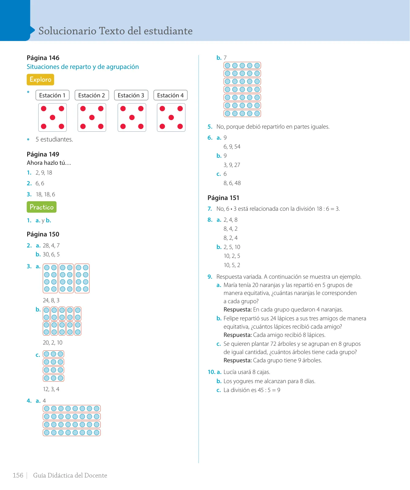 Miniatura página 158 de Matemática – Tercero Básico | Texto del Estudiante MINEDUC – Descargar PDF · 2024