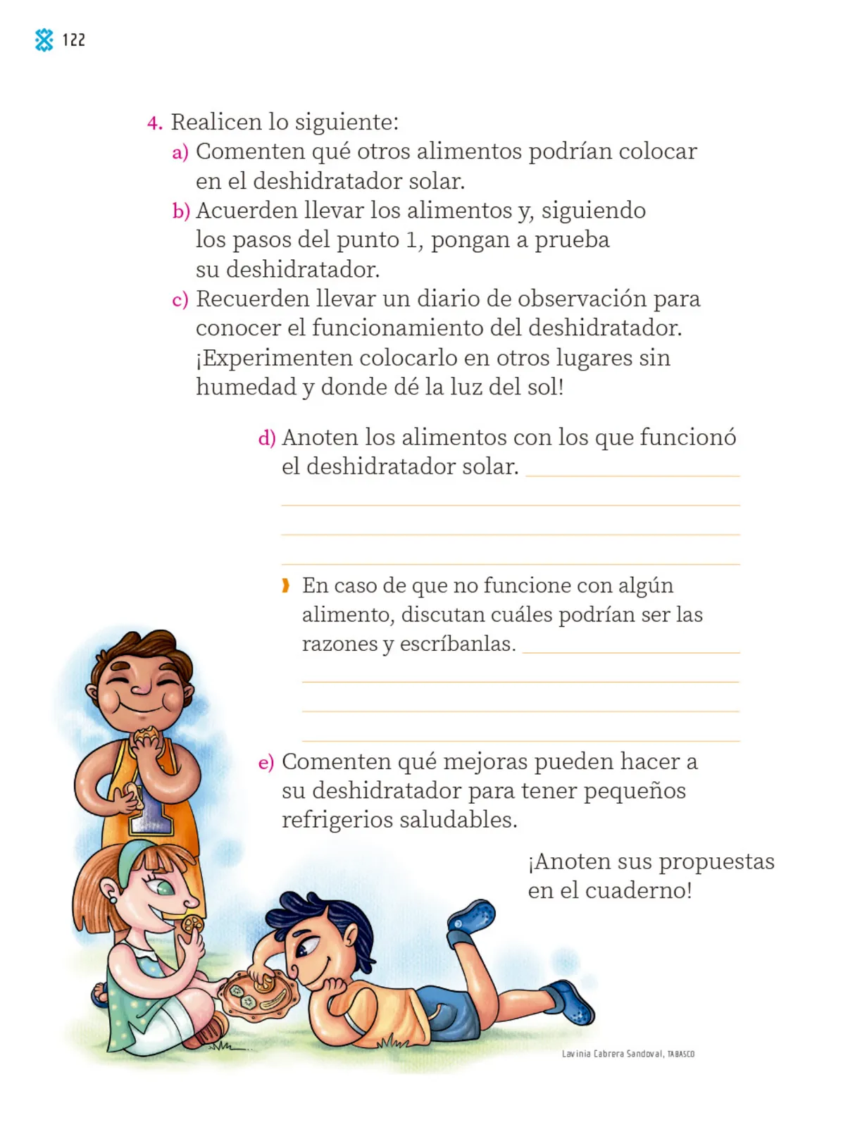Página 123 de Proyectos Comunitarios. Libro de Educación Primaria Grado 1° Ciclo Escolar 2025 - 2026