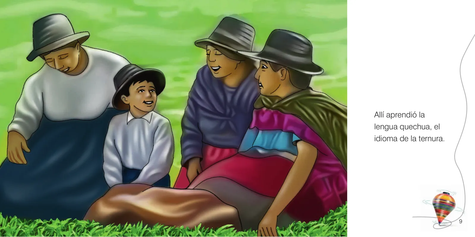 Miniatura página 6 de Primera Colección de Biografías para Niños y Niñas : José María Arguedas · 2015