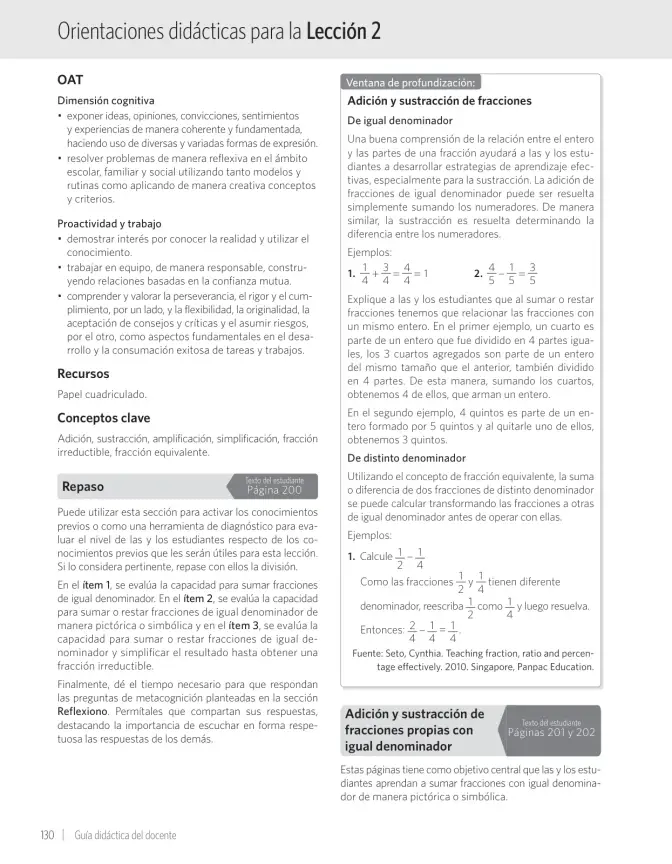 Página 42 de Matemática – Quinto Básico | Texto del Estudiante MINEDUC – Descargar PDF · 2024