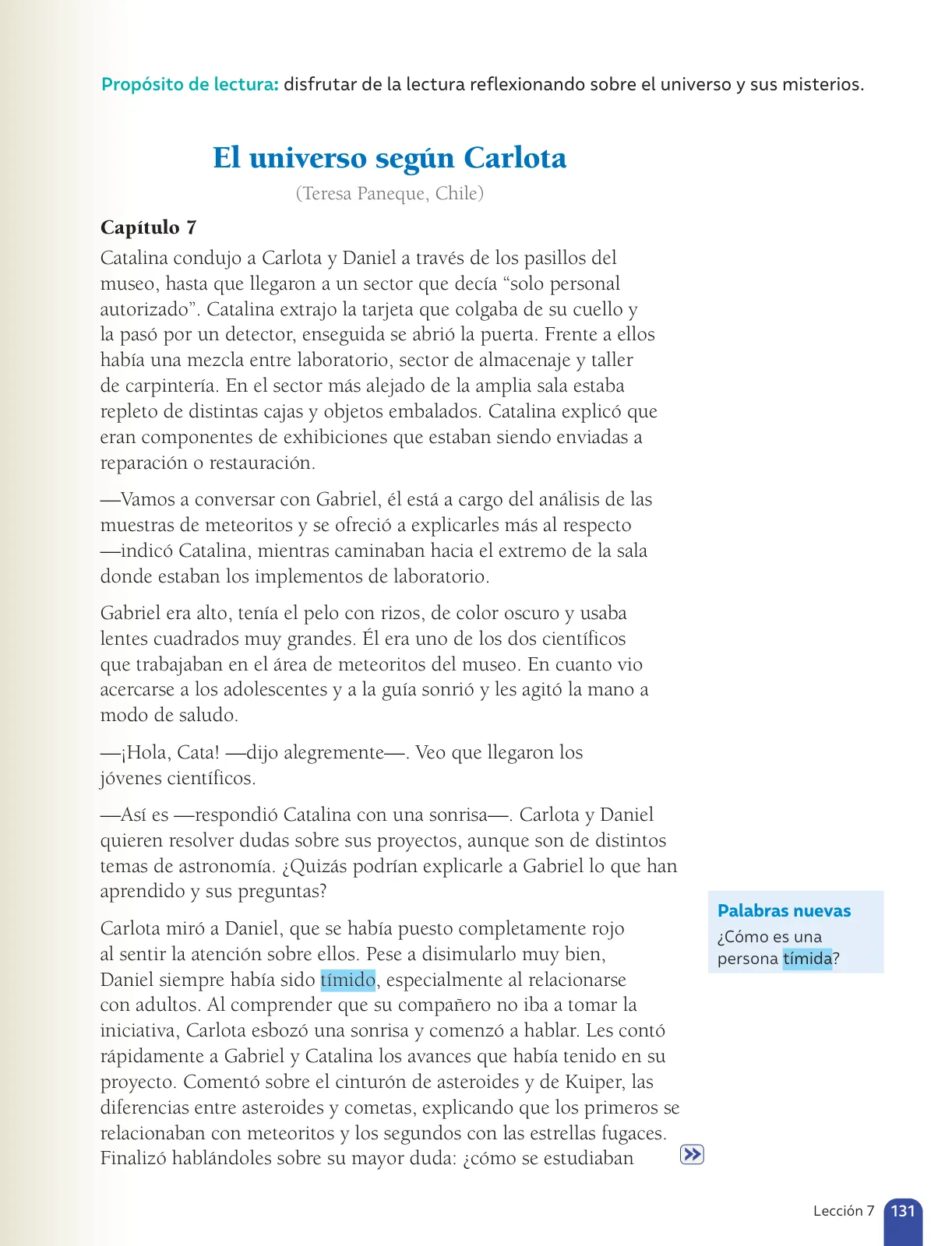 Página 133 de Lenguaje y Comunicación – Sexto Básico | Texto del Estudiante MINEDUC – Descargar PDF · 2024