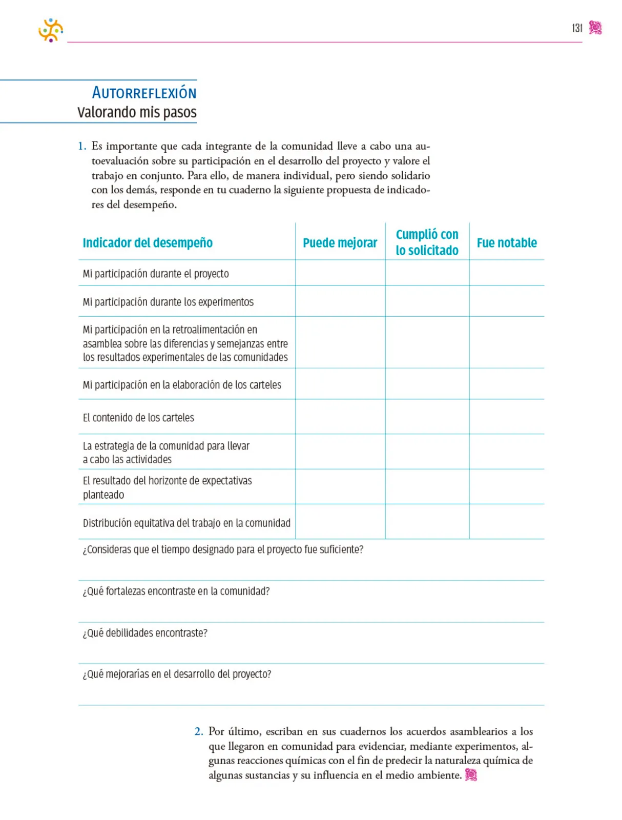 Miniatura página 132 de Colección Nanahuatzin. Nuestro libro de proyectos.   Libro de Educación Secundaria Grado 3°  Ciclo Escolar 2025 - 2026