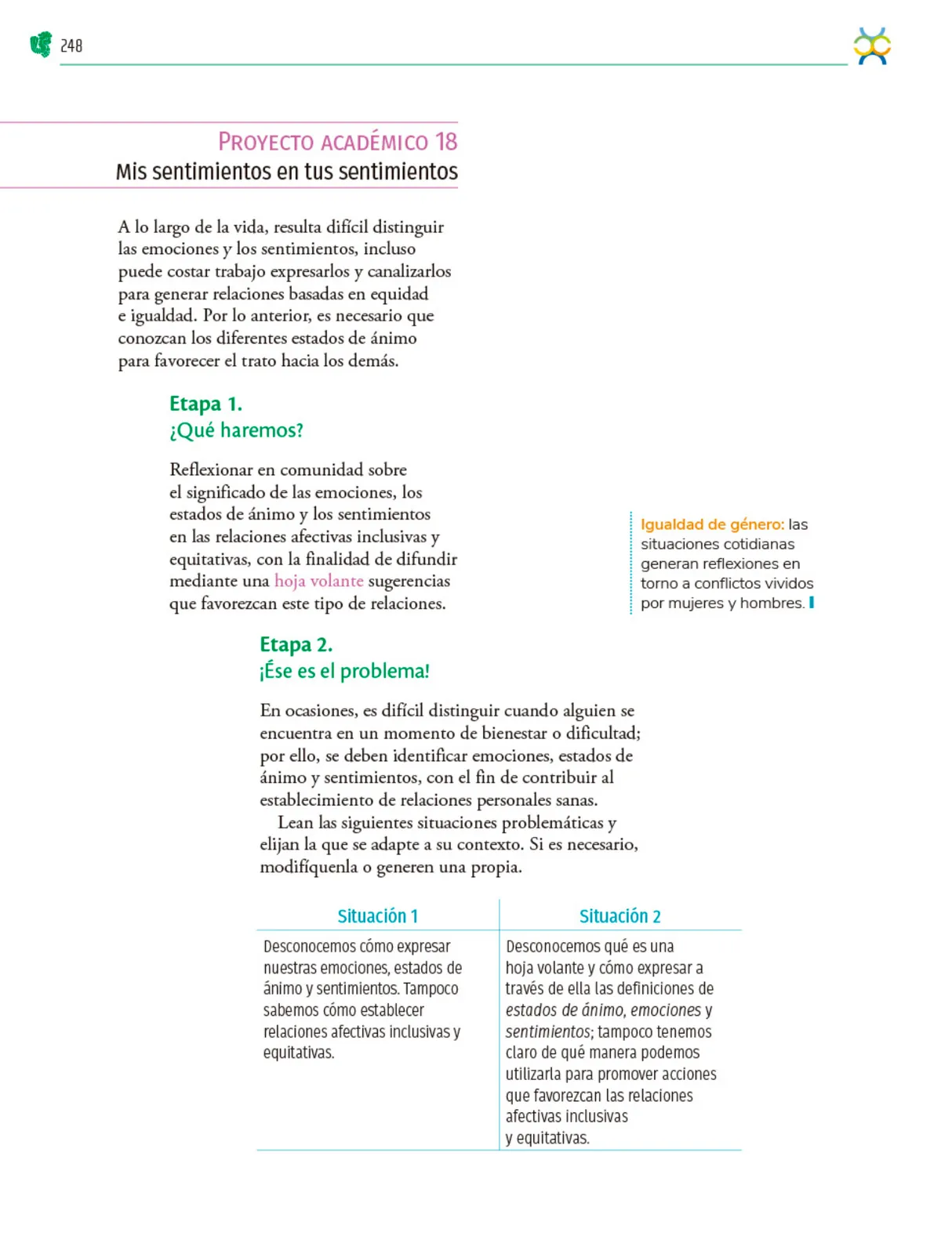 Miniatura página 249 de Colección Ximhai. Nuestro libro de Proyectos.  Tomo III.  Libro de Educación Telesecundaria Grado 1°  Ciclo Escolar 2025 - 2026
