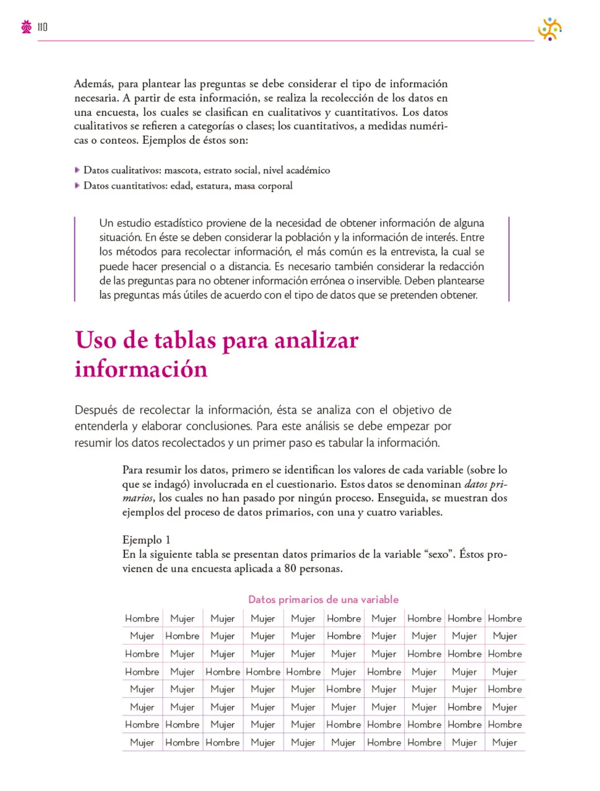 Miniatura página 111 de Colección Ximhai. Saberes y pensamiento científico.   Libro de Educación Secundaria Grado 1°  Ciclo Escolar 2025 - 2026