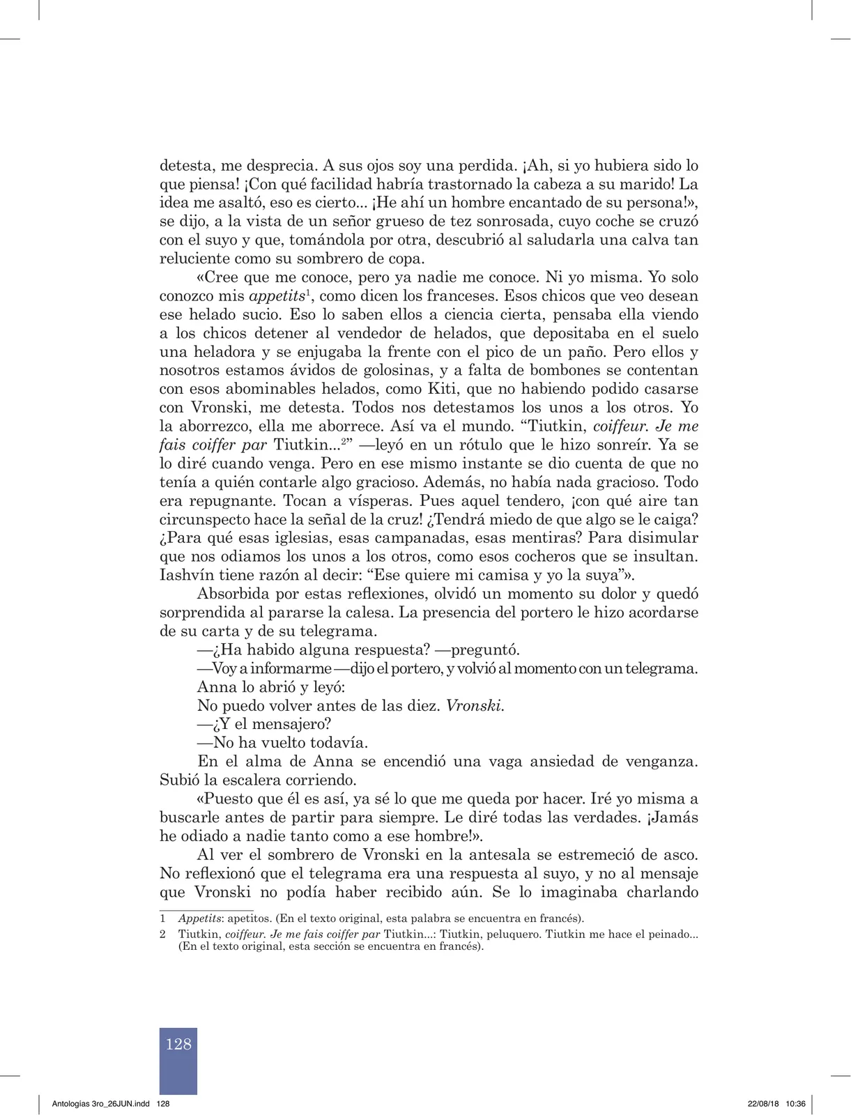 Página 129 de Antología literaria 3 · 2018