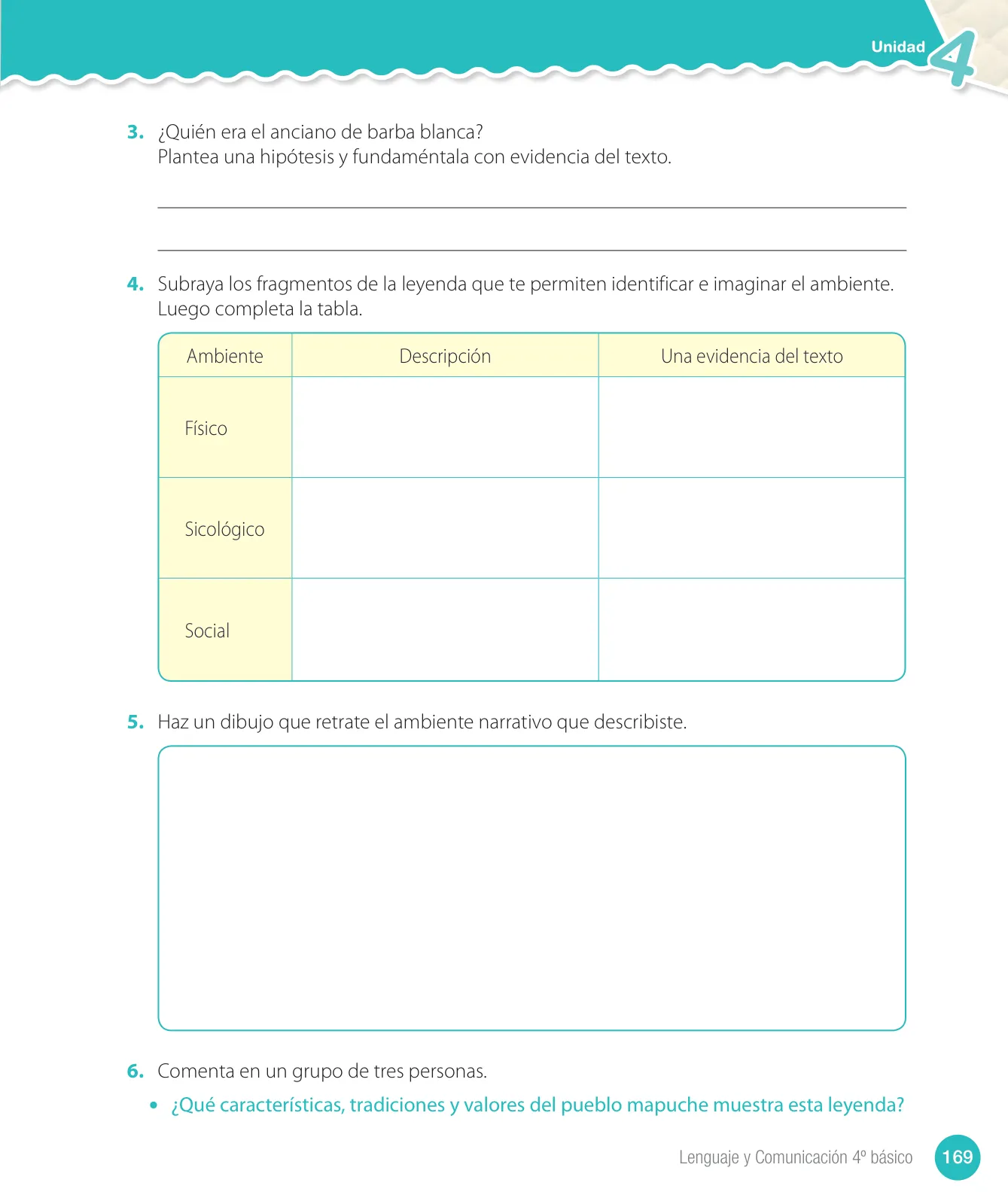 Miniatura página 171 de Lenguaje y Comunicación – Cuarto Básico | Texto del Estudiante MINEDUC – Descargar PDF · 2024