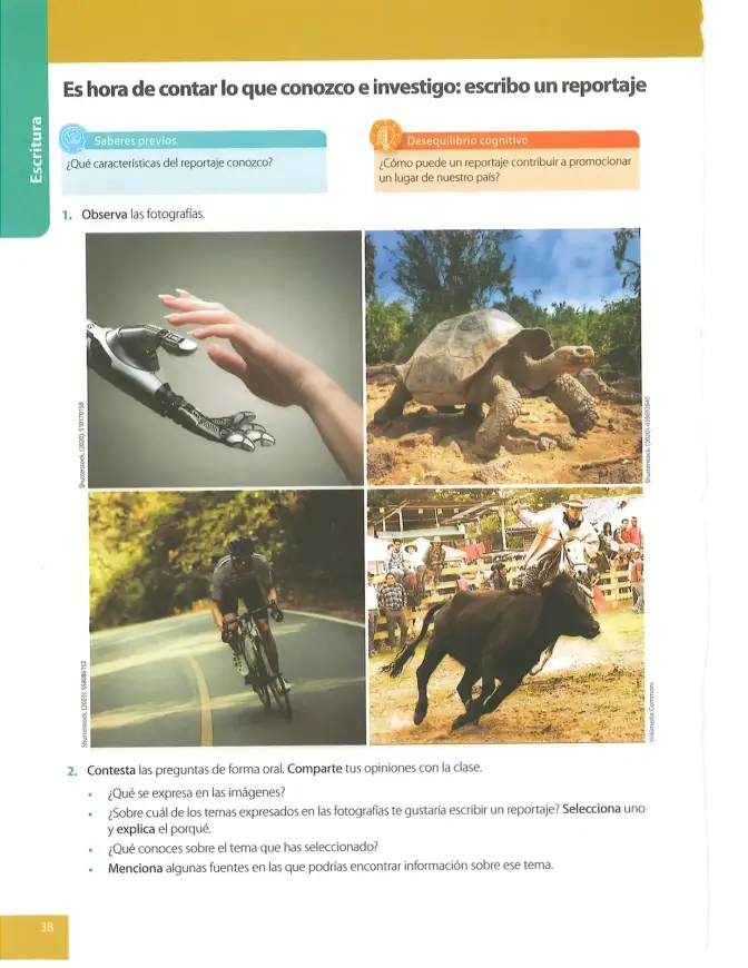 Página 38 de Lengua Y Literatura 8° · Egb 8 Lengua Y Literatura 2025 · 2025