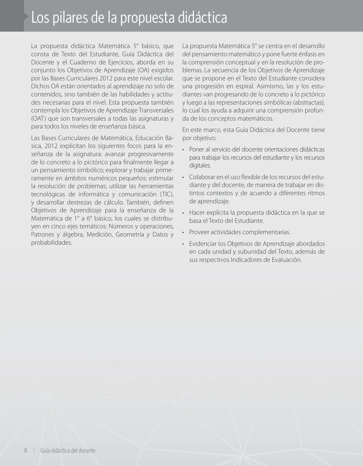 Miniatura página 10 de Matemática – Quinto Básico | Texto del Estudiante MINEDUC – Descargar PDF · 2024