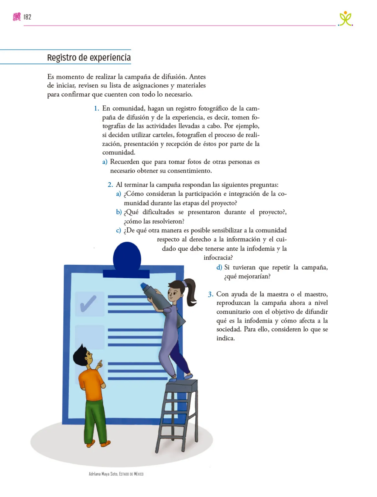 Miniatura página 183 de Colección Nanahuatzin. Nuestro libro de proyectos.   Libro de Educación Secundaria Grado 3°  Ciclo Escolar 2025 - 2026