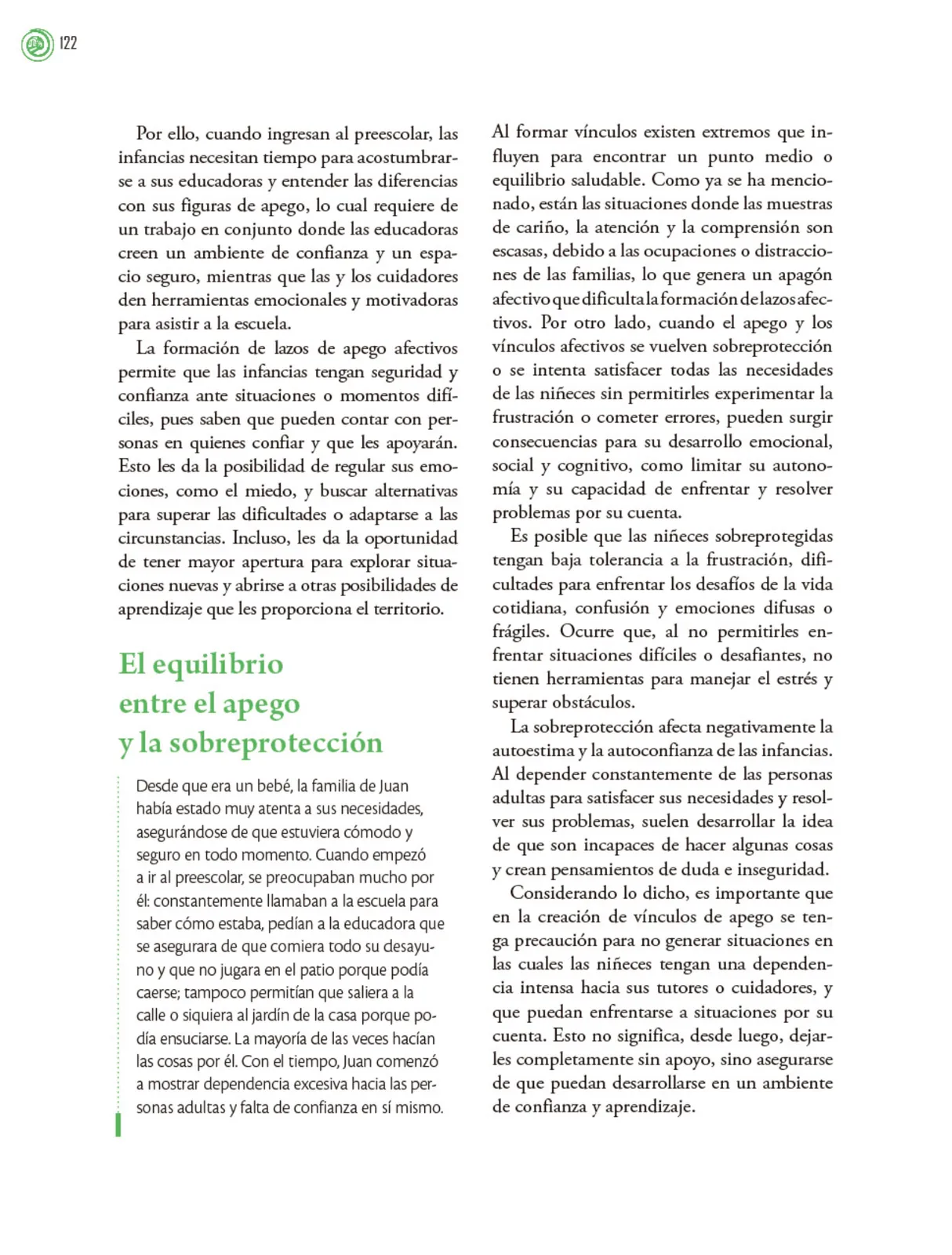 Página 123 de Crianza para la libertad. Libro para las familias. Fase 2  Libro de Educación Preescolar Grado 1°, 2°, 3°  Ciclo Escolar 2025 - 2026