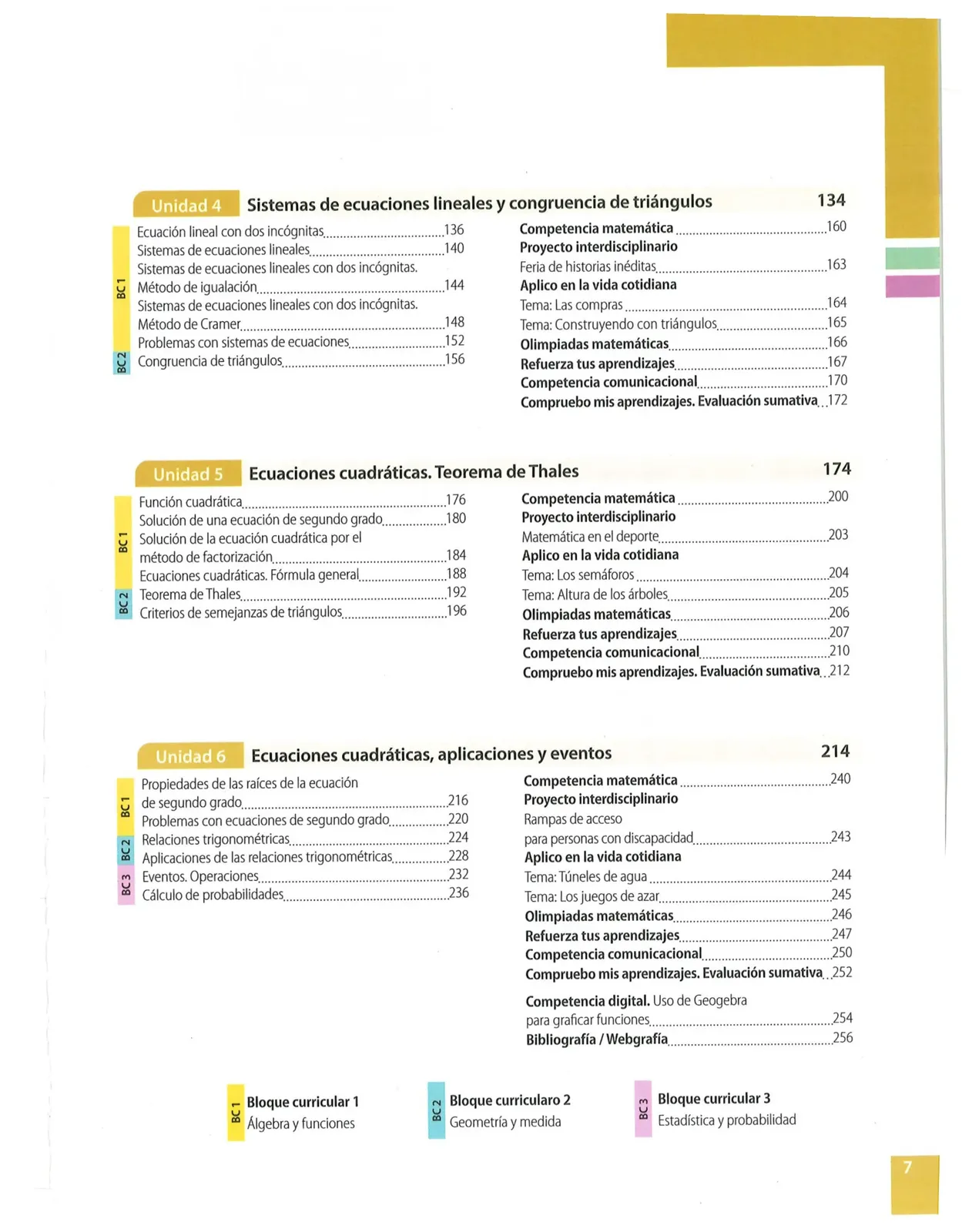 Página 7 de Matematica · 10 EGB · 2025