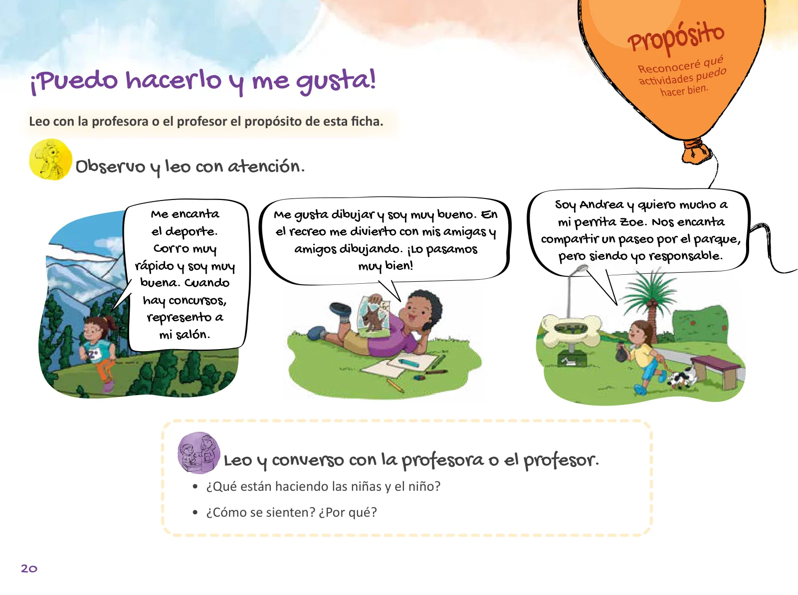Miniatura página 22 de Cuadernillo de Tutoría 2 : segundo grado de Educación Primaria · 2021