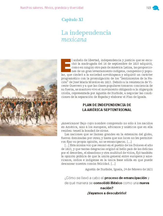 Página 172 de Nuestros saberes: México, grandeza y diversidad. Libro de Educación Primaria Grado 4° Ciclo Escolar 2025 - 2026