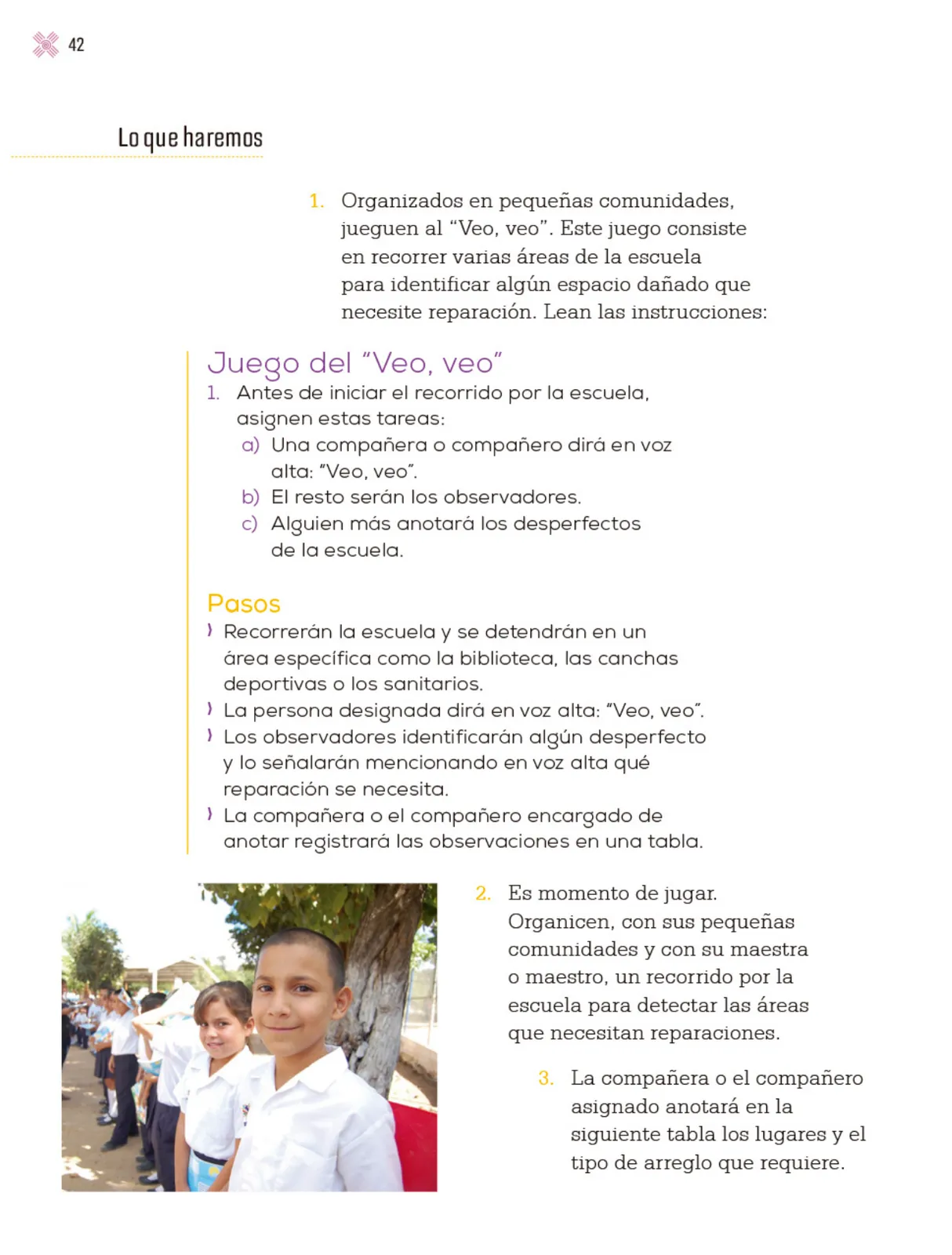 Página 45 de Proyectos Escolares. Libro de Educación Primaria Grado 3° Ciclo Escolar 2025 - 2026