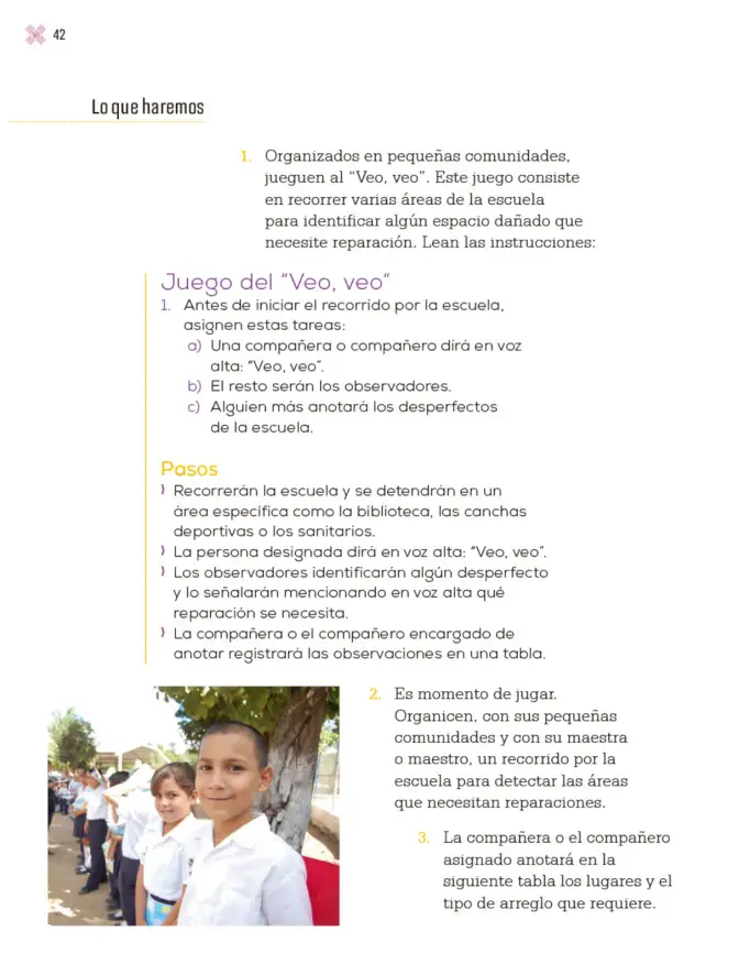Página 45 de Proyectos Escolares. Libro de Educación Primaria Grado 3° Ciclo Escolar 2025 - 2026