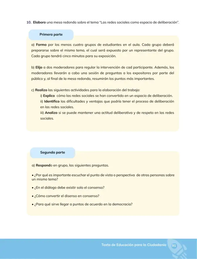 Página 92 de Educacion Ciudadania 1° · Bgu 1 Educacion Ciudadania 2024 · 2024