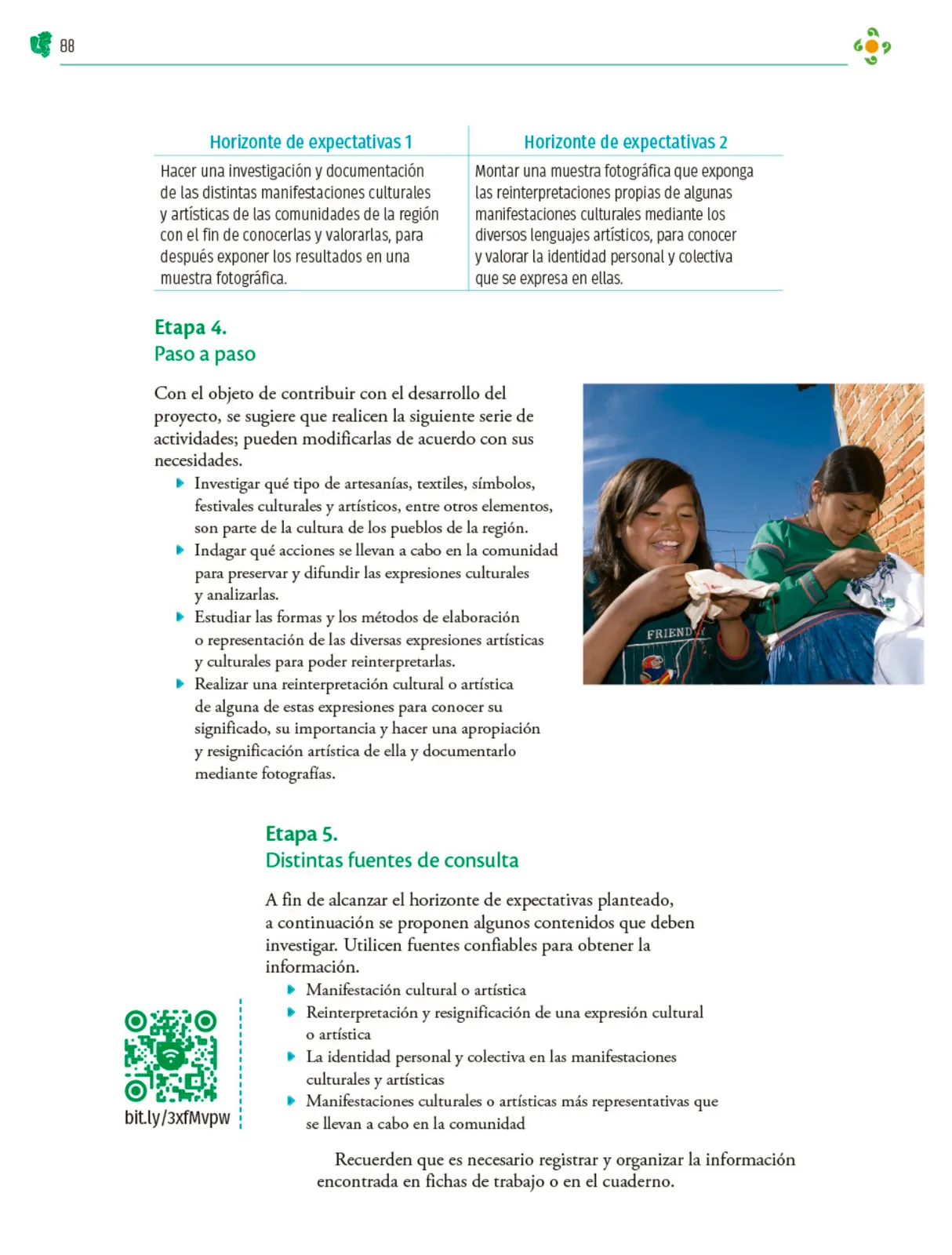 Página 89 de Colección Nanahuatzin. Nuestro libro de Proyectos. Tomo I. Libro de Educación Telesecundaria Grado 3° Ciclo Escolar 2025 - 2026
