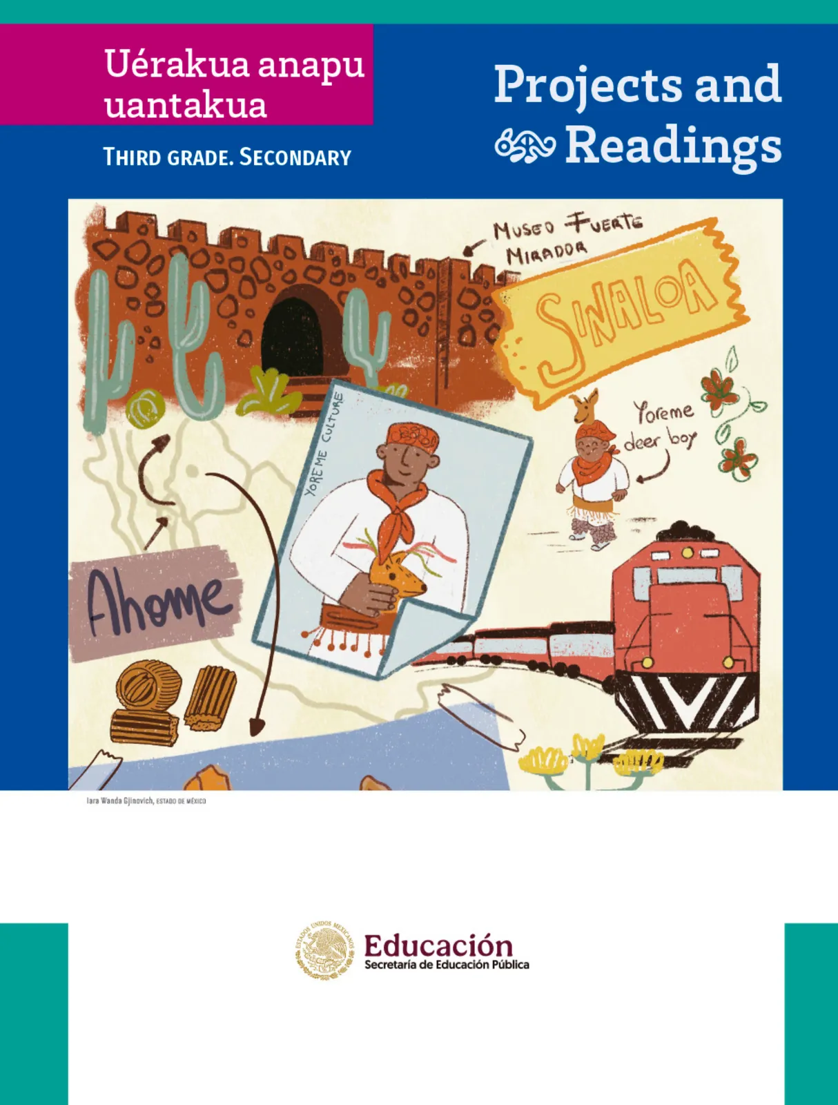 Miniatura página 2 de Uérakua anapu uantakua. Projects and Readings.  Libro de Educación Secundaria Grado 3°  Ciclo Escolar 2025 - 2026