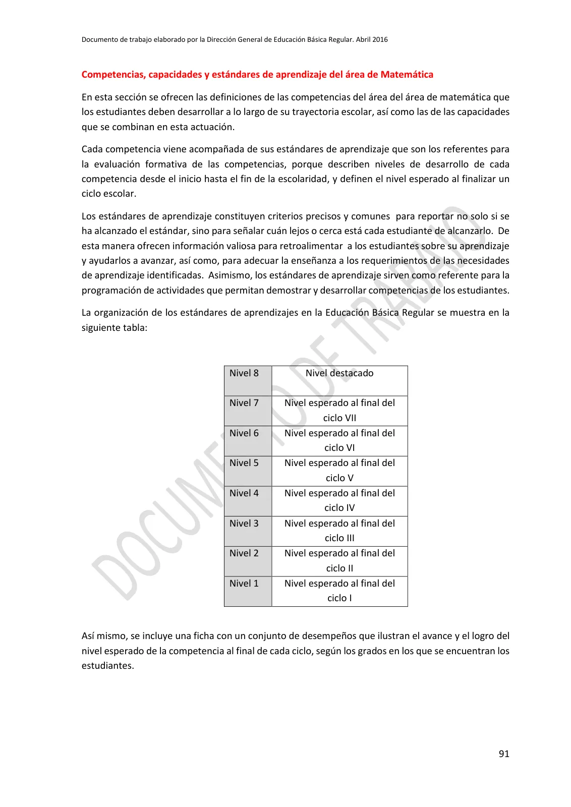Miniatura página 91 de Programa curricular de Educación Inicial · 2016