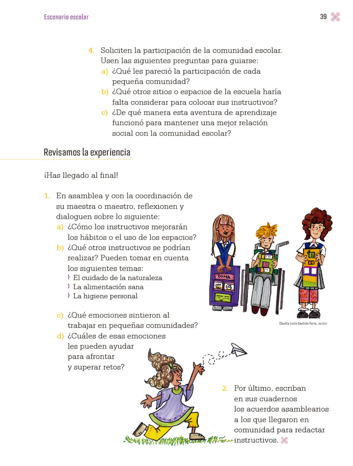 Página 42 de Proyectos Escolares. Libro de Educación Primaria Grado 3° Ciclo Escolar 2025 - 2026