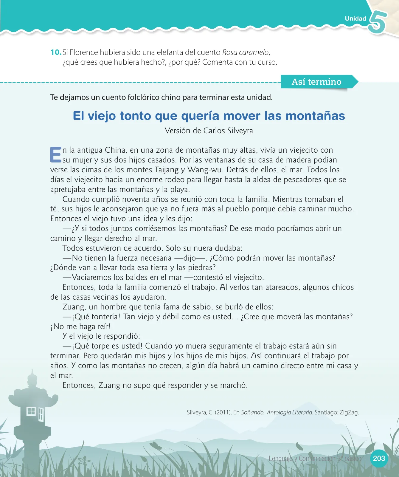 Página 205 de Lenguaje y Comunicación – Tercero Básico | Texto del Estudiante MINEDUC – Descargar PDF · 2024