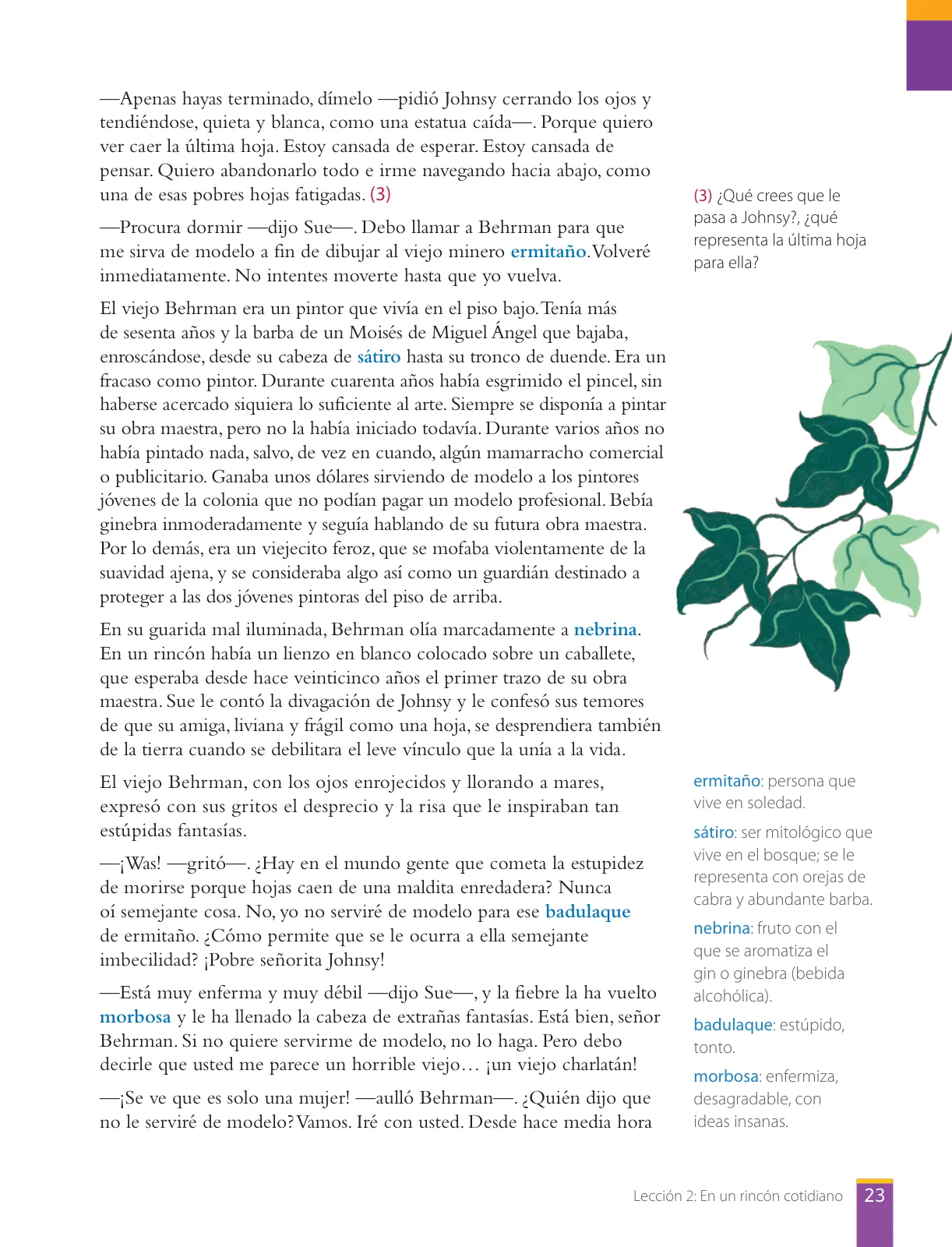 Página 25 de Lengua y Literatura – Octavo Básico | Texto del Estudiante MINEDUC – Descargar PDF · 2024
