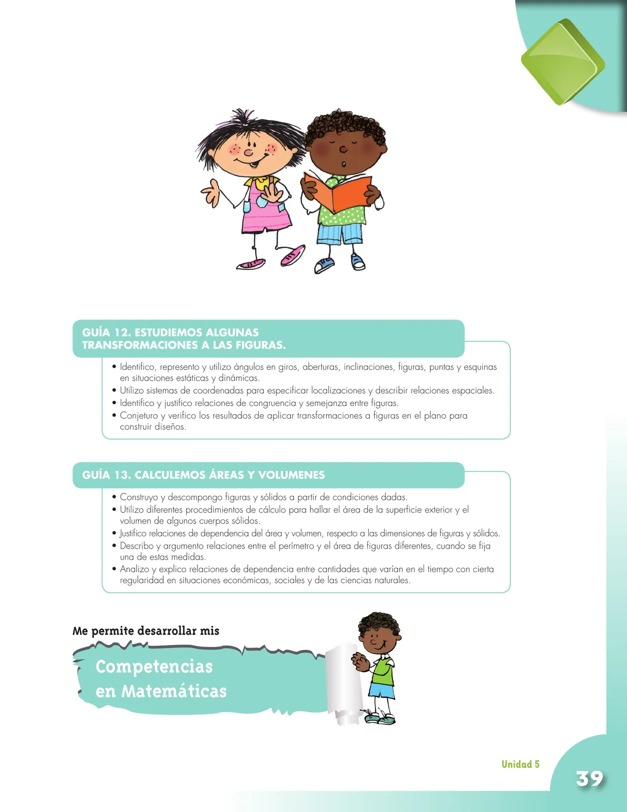 Página 39 de Matematica 5° · Cartilla 02