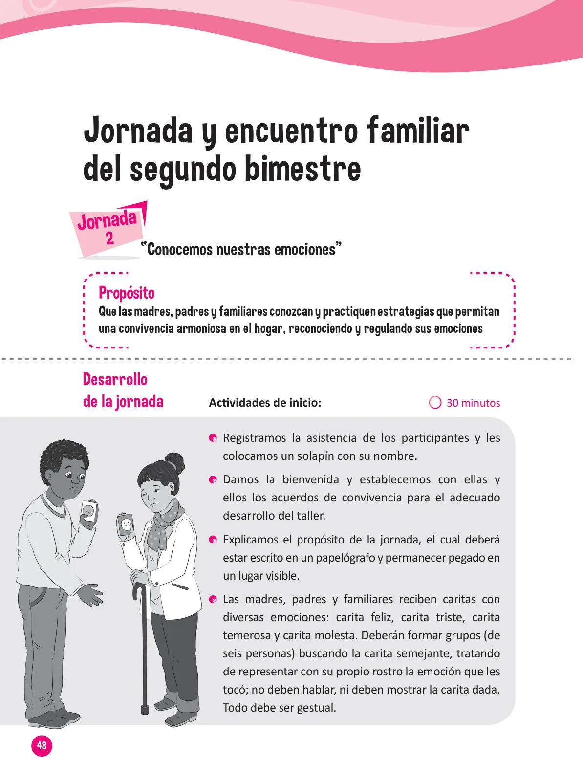 Miniatura página 50 de Guía para el trabajo docente con las familias del ciclo III de Primaria · 2016