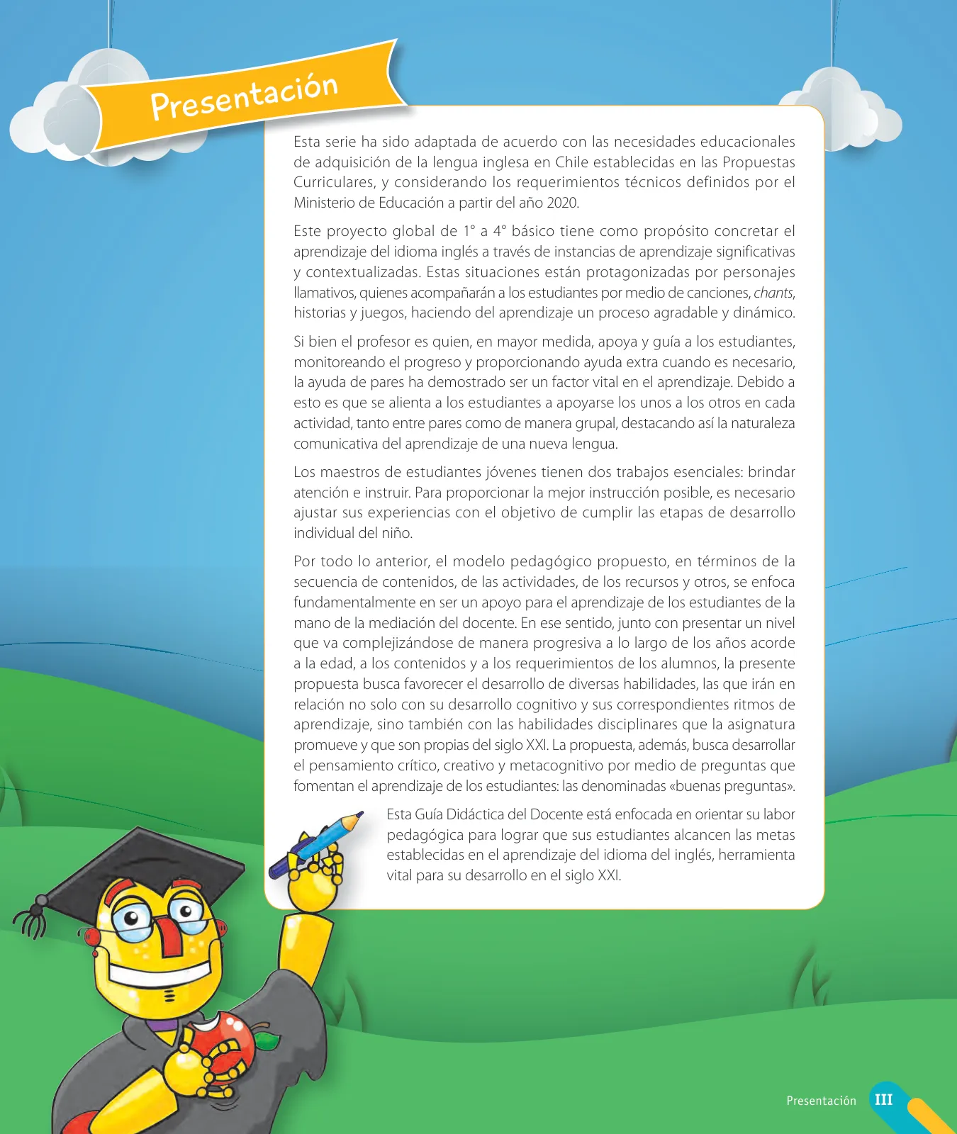Miniatura página 5 de Inglés – Primero Básico | Student’s Book MINEDUC – Descargar PDF · 2024