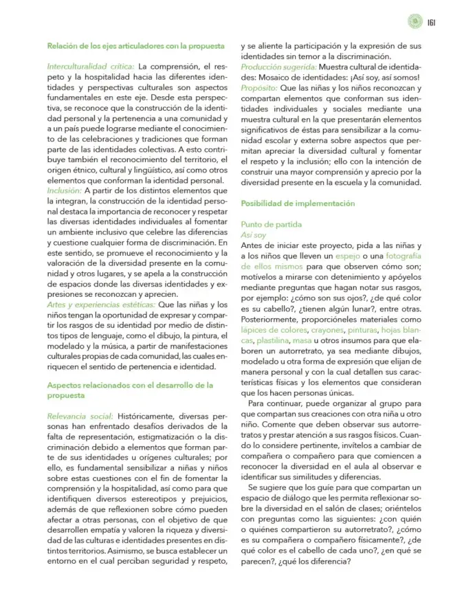 Página 162 de Modalidades de trabajo para la acción transformadora y el codiseño Libro de Educación Preescolar Grado 1°, 2°, 3° Ciclo Escolar 2025 - 2026