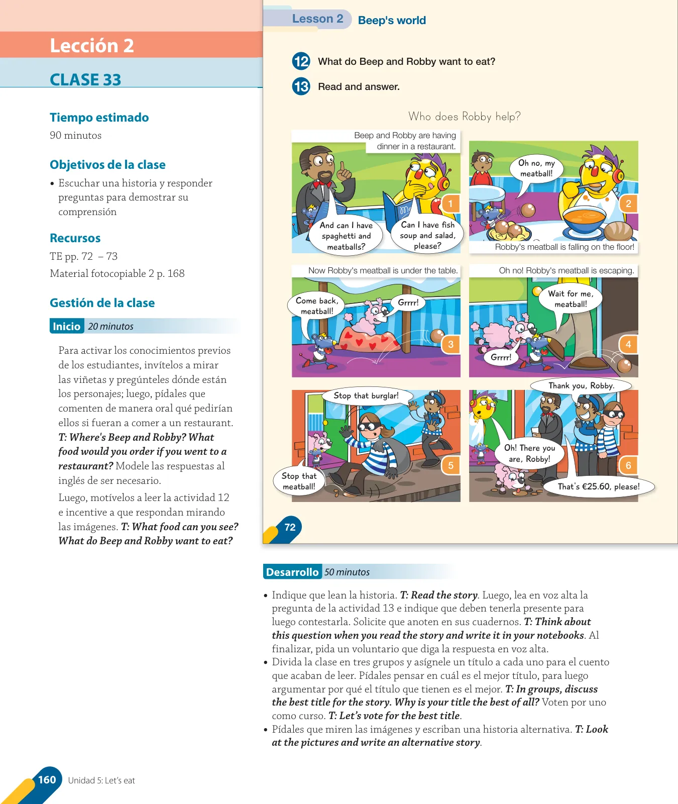 Miniatura página 24 de Inglés – Cuarto Básico | Texto del Estudiante MINEDUC – Descargar PDF · 2024