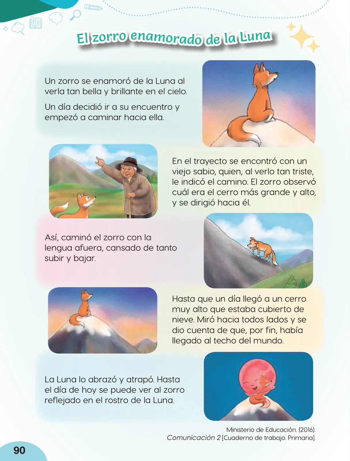 Página 92 de Cuadernillo de Comunicación 2. Segundo grado de Primaria · 2024
