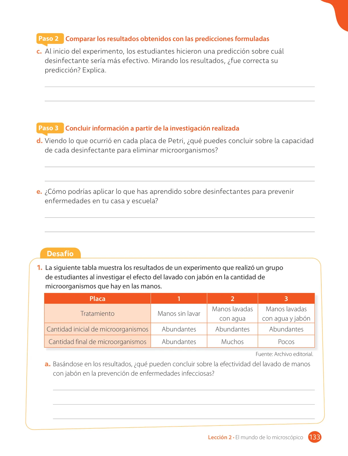 Página 135 de Libro de Ciencias Naturales – Quinto Básico | Texto del Estudiante MINEDUC – Descargar PDF · 2024