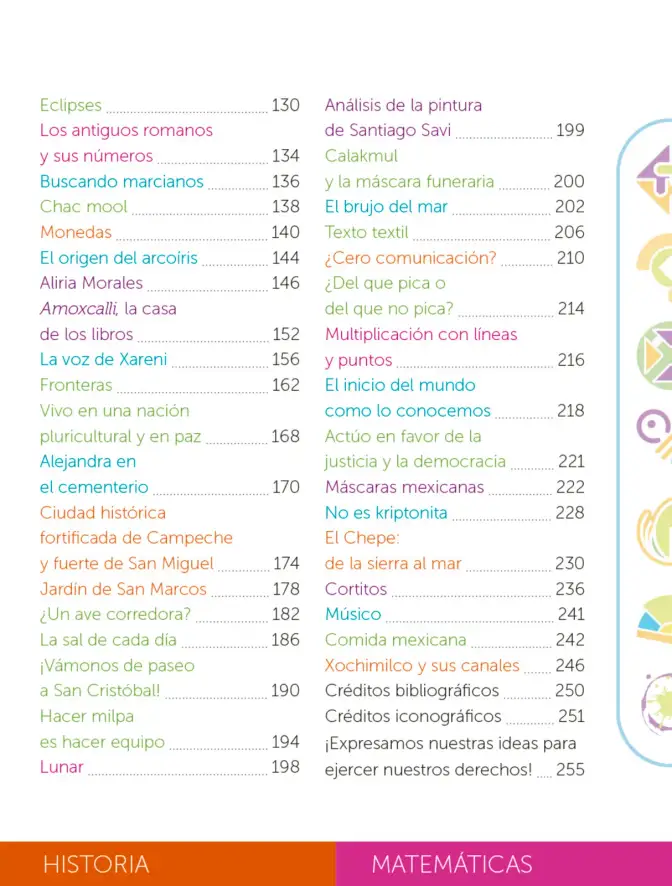 Página 6 de Múltiples lenguajes. Libro de Educación Primaria Grado 4° Ciclo Escolar 2025 - 2026