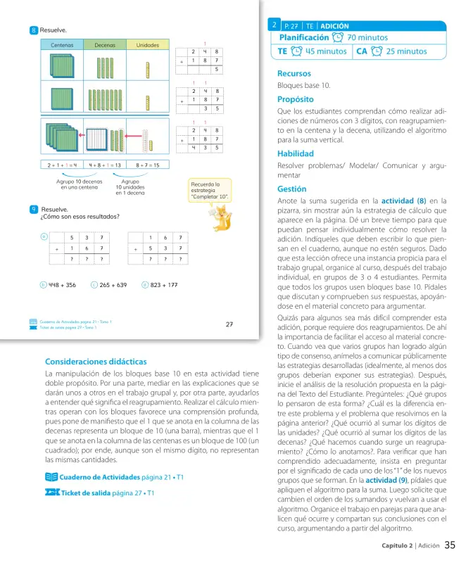Página 37 de Sumo Primero – Tercero Básico | Texto del Estudiante MINEDUC – Descargar PDF · 2024